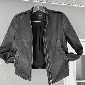 THEORY Leather Jacket